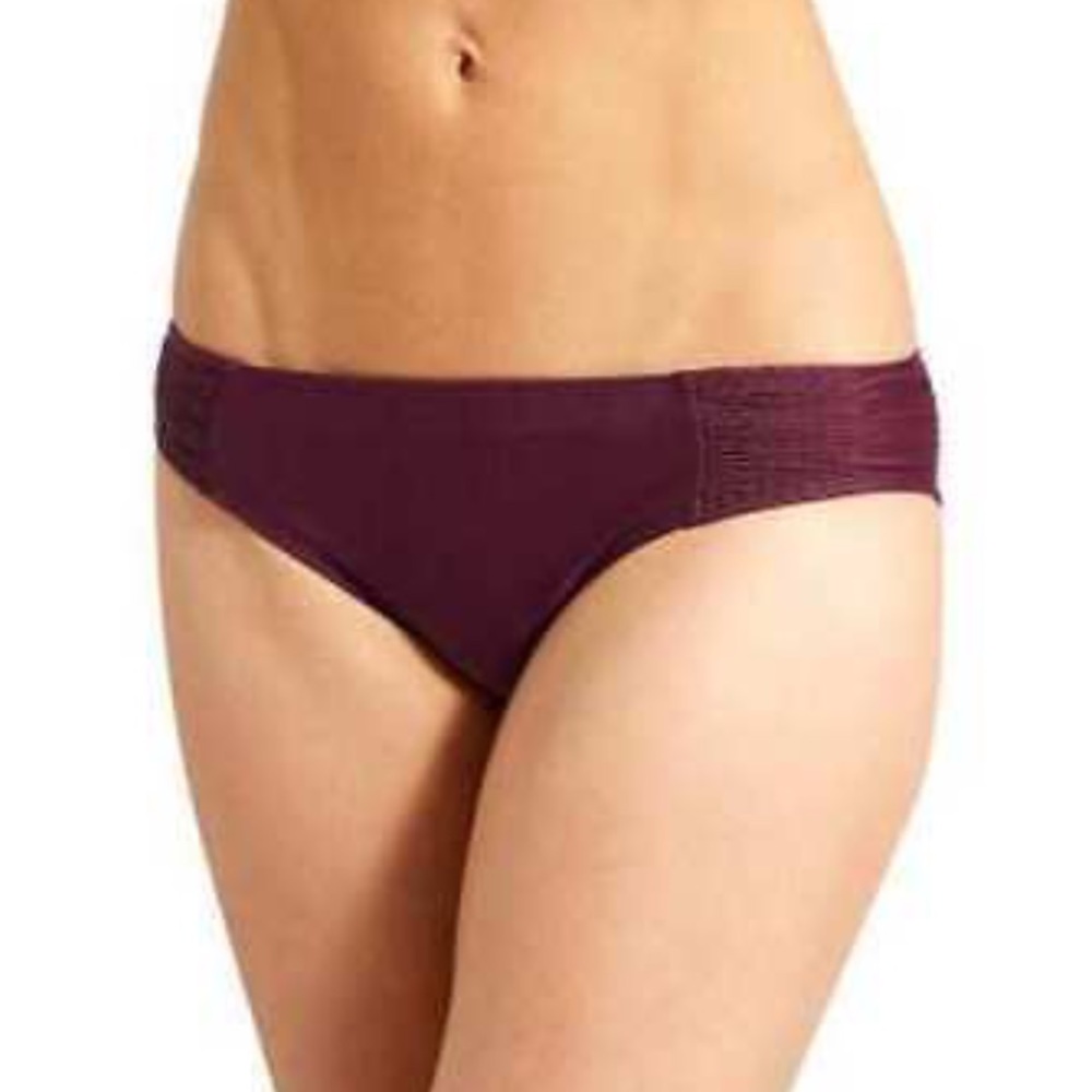 Athleta | Smocked Medium Tide Bikini Bottom
